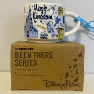Starbucks Disney Parks Magic Kingdom Been There 2019 Collector Mini 2oz Ornament